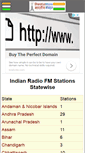 Mobile Screenshot of fmstations.bharatiyamobile.com